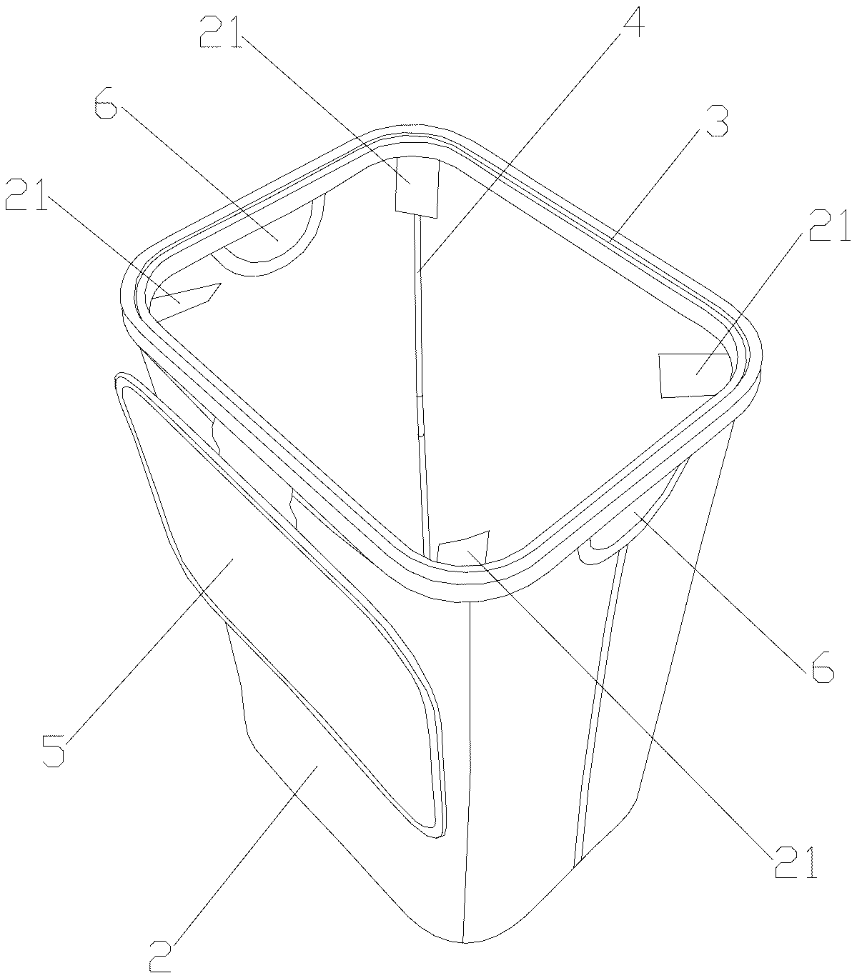 Today’s Patent – Supporting and Locking Structure for Cloth Frame