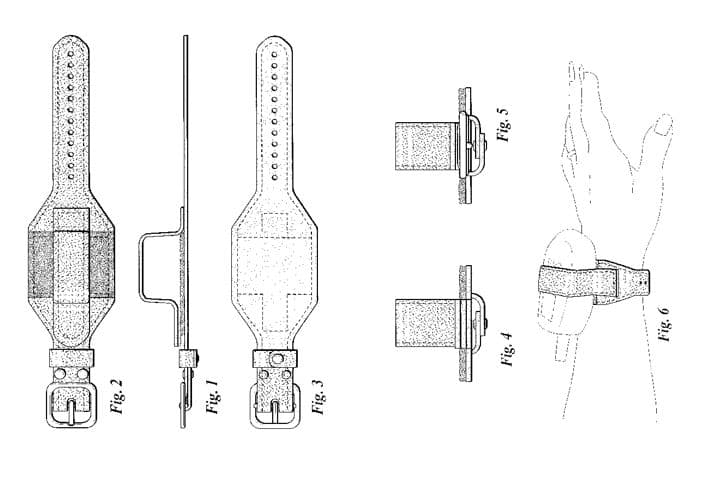 TODAY’S PATENT – BRACELET CELL PHONE HOLDER