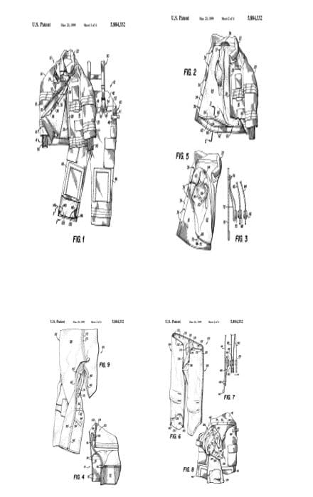 TODAY’S PATENT – FIREFIGHTER GARMENT WITH LINER INSPECTION SYSTEM