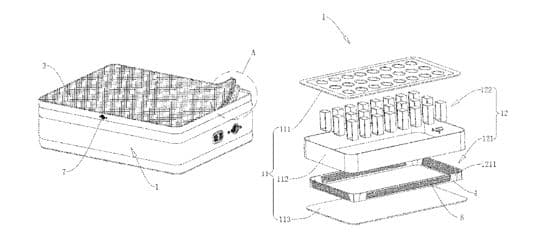 Today’s Patent – Inflatable Bed
