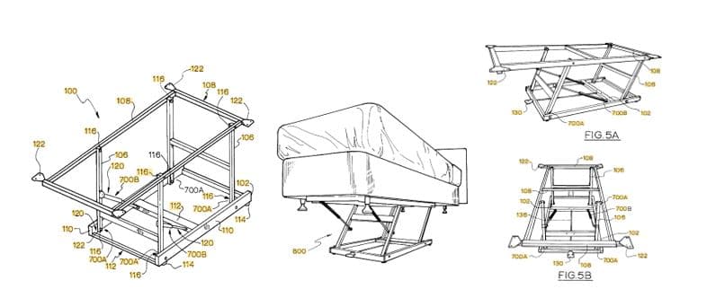 TODAY’S PATENT- BED LIFTING APPARATUS