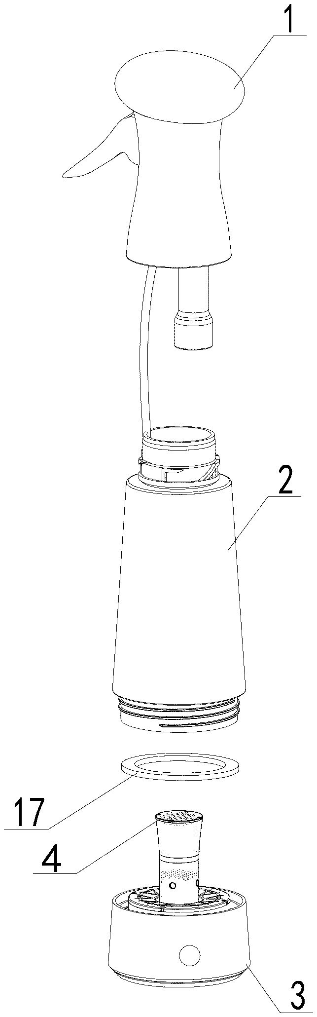 Today’s Patent – Split Type Sterilization Electrolytic Silver Ion Spray Device
