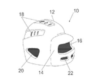TODAY’S PATENT – BASEBALL PRACTICE HELMET
