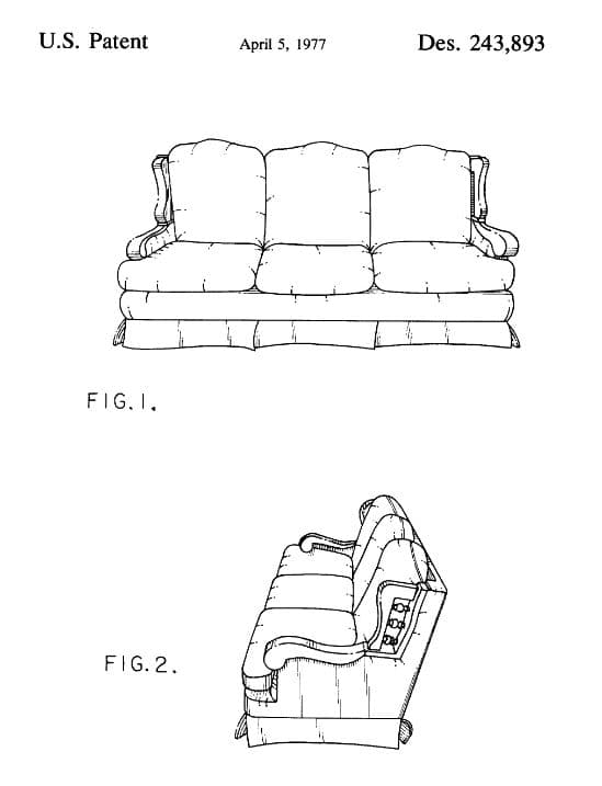 TODAY’S PATENT – SOFA