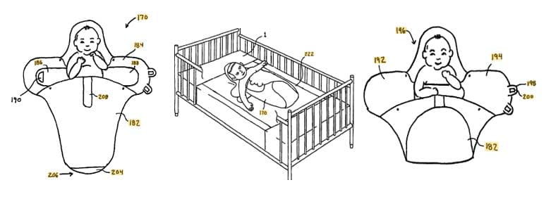 TODAY’S PATENT- SWADDLE BLANKET