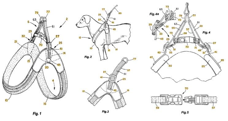 TODAY’S PATENT – DOG HARNESS