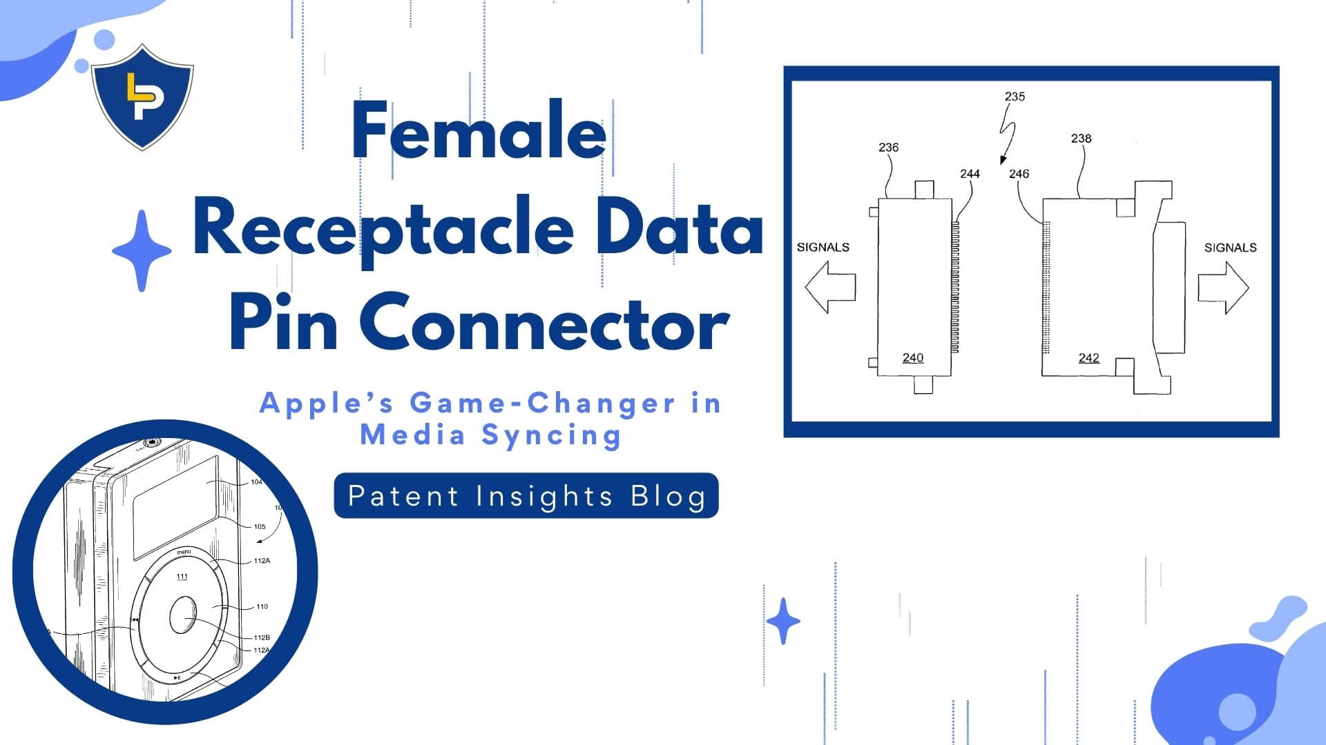 Today’s Patent – Female Receptacle Data Pin Connector