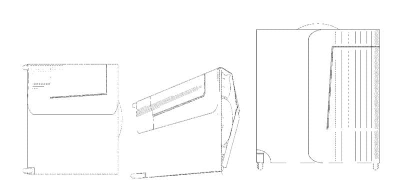 TODAY’S PATENT – COLLAPSIBLE SUITCASE IN COLLAPSED FORM