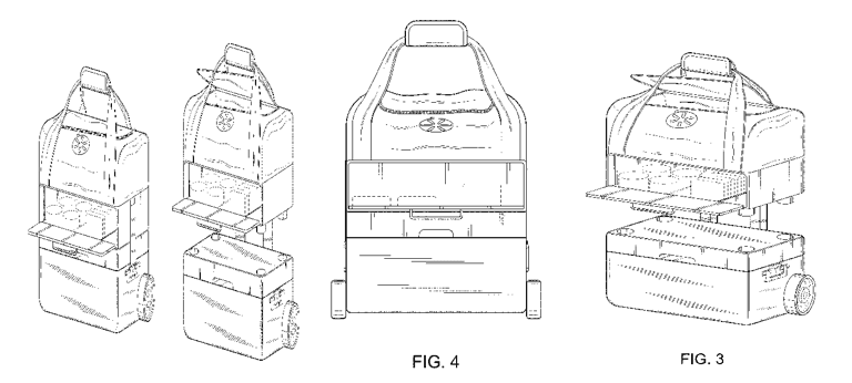 TODAY’S PATENT-MULTI-COMPARTMENT MODULAR COOLER