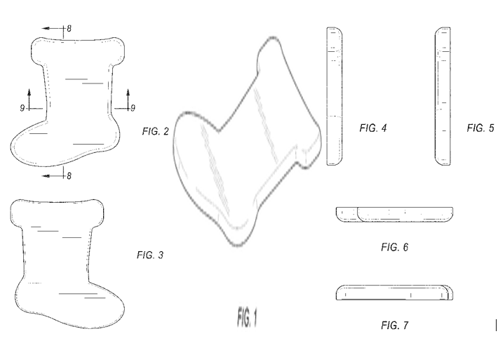 TODAY’S PATENT: STOCKING – SHAPED FOODSTUFF