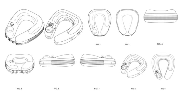 TODAY’S PATENT – TRAVEL PILLOW
