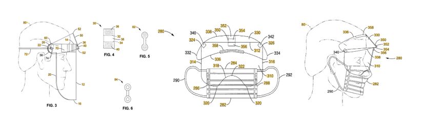 TODAY’S PATENT- VENTILATED FACE SHIELD ASSEMBLY WITH GLARE SHIELD