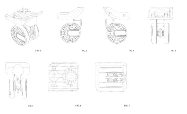 TODAY’S PATENT – LUGGAGE CASTER