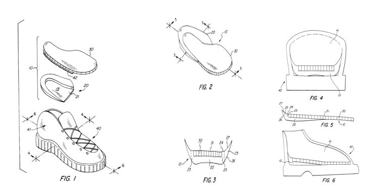 TODAY’S PATENT – FOOTWEAR SUPPORT SYSTEM