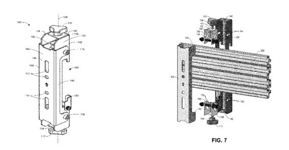Today’s Patent – Adjustable Display Panel Rail Connector