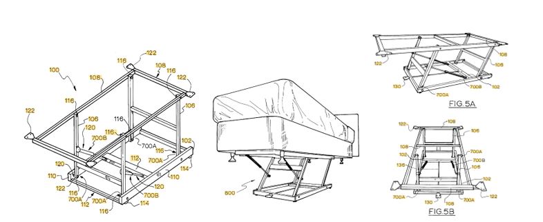 TODAY’S PATENT- BED LIFTING APPARATUS