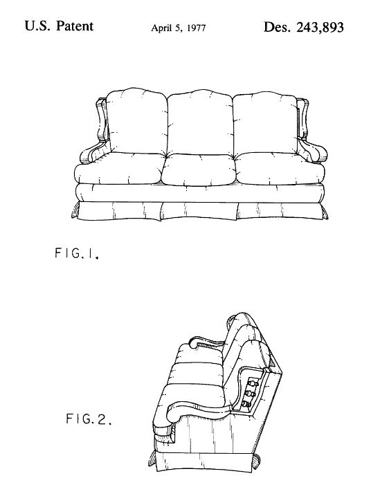 TODAY’S PATENT – SOFA