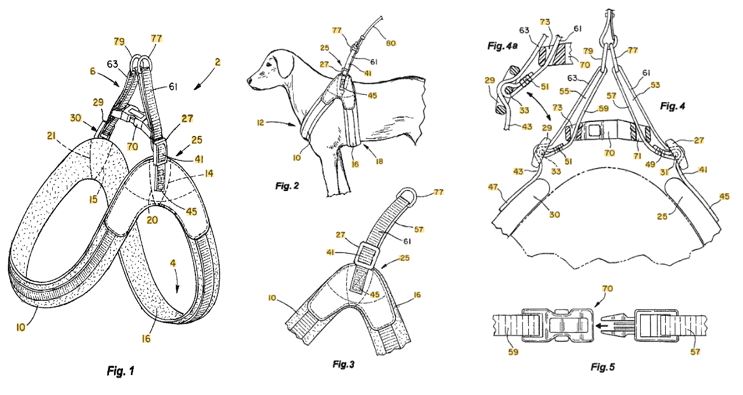TODAY’S PATENT – DOG HARNESS