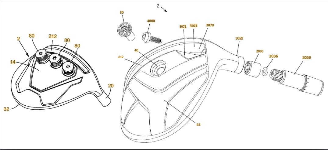 TODAY’S PATENT – GOLF CLUB