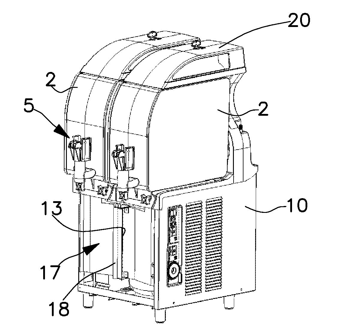 TODAY’S PATENT – APPARATUS FOR PREPARING AND DISPENSING FOOD PRODUCTS