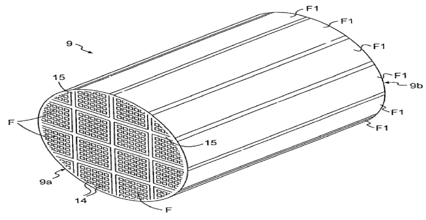 TODAY’S PATENT – HONEYCOMB FILTER AND CERAMIC FILTER ASSEMBLY