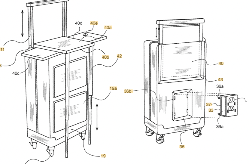 TODAY’S PATENT – TRAVEL SUITCASE