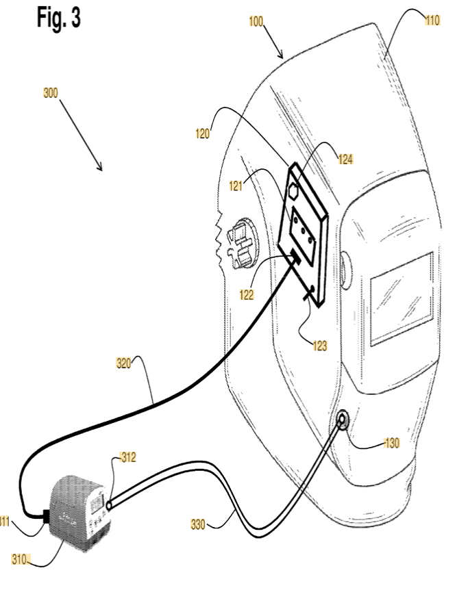 TODAY’S PATENT – WELDING HELMET CONFIGURATION PROVIDING REAL-TIME FUME EXPOSURE WARNING CAPABILITY